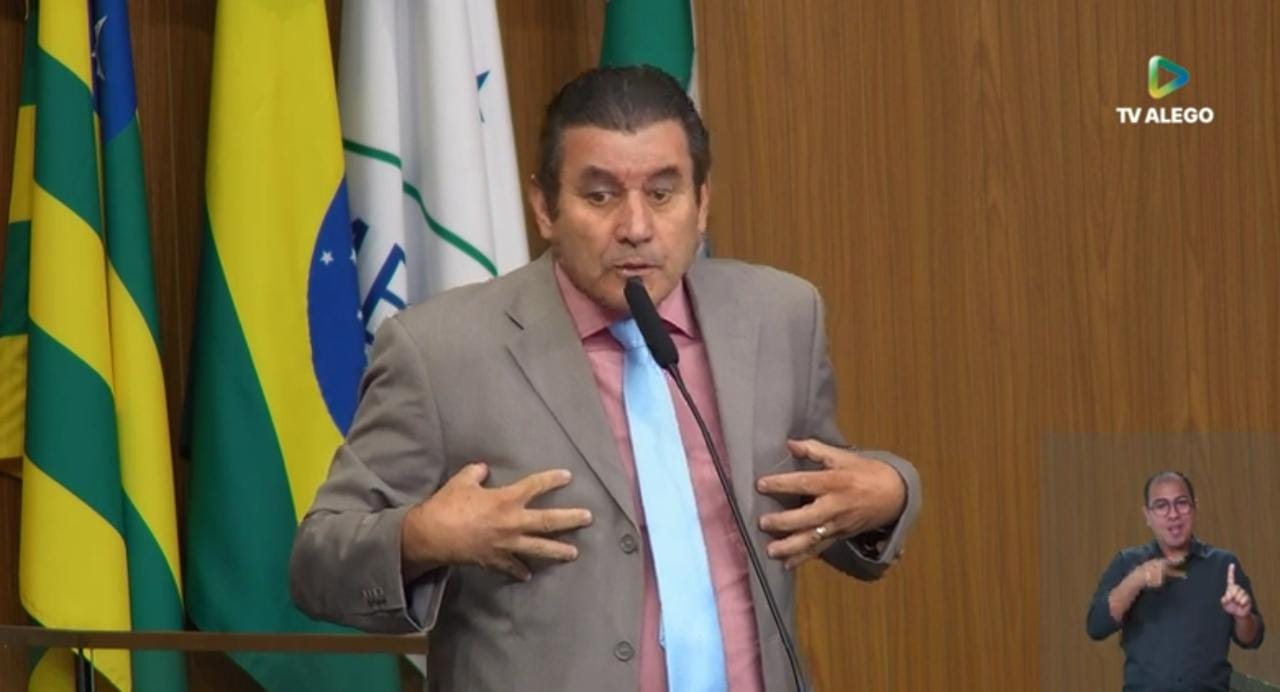 Deputado Clécio Alves | Foto: reprodução/vídeo Alego