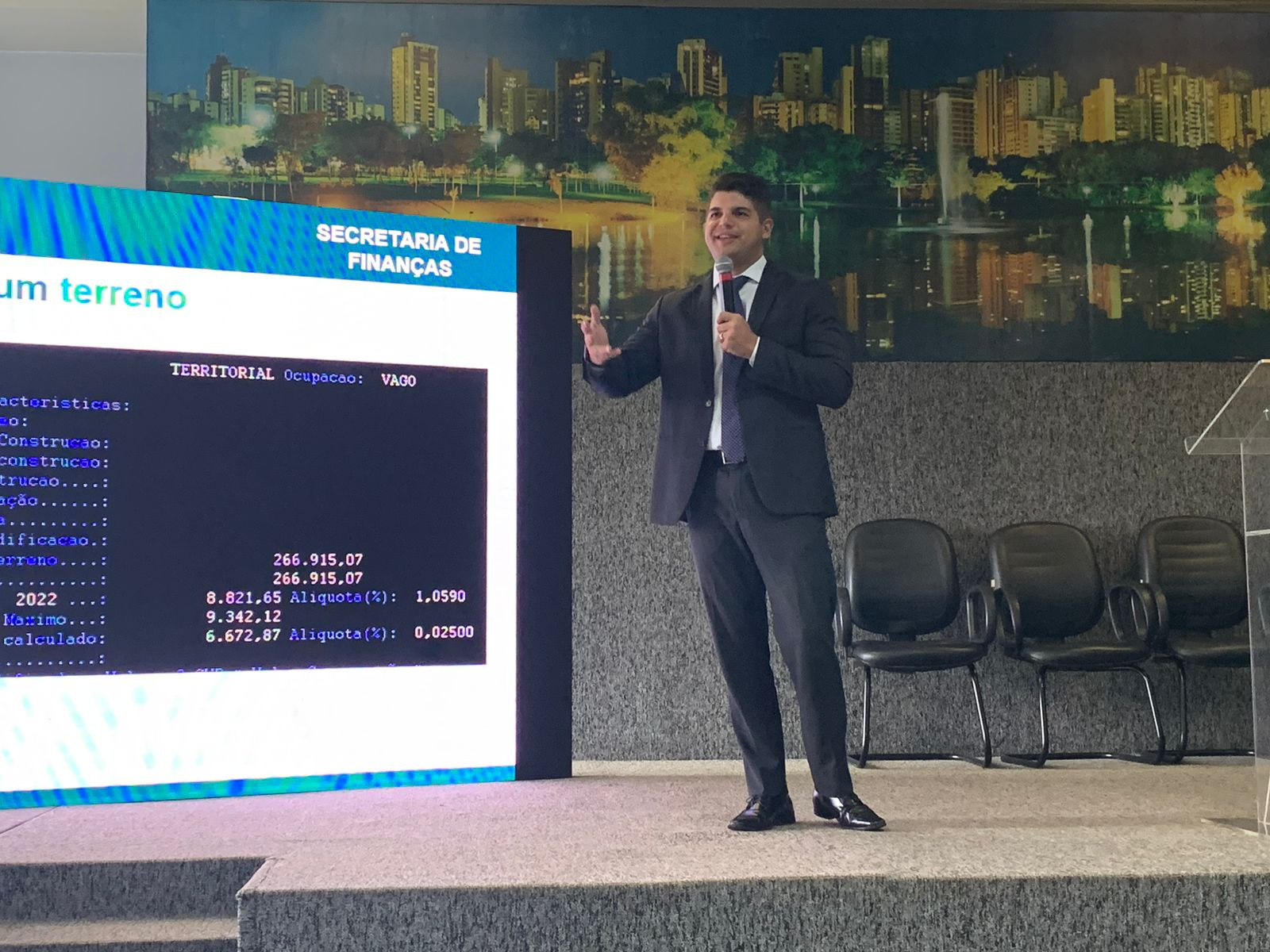 Secretário de Finanças de Goiânia, Vinícius Henrique