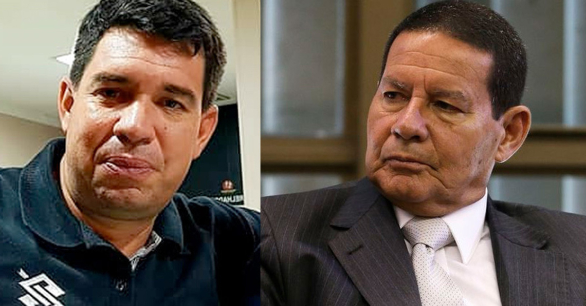 Antonio Hamilton e Mourão | Foto: reprodução