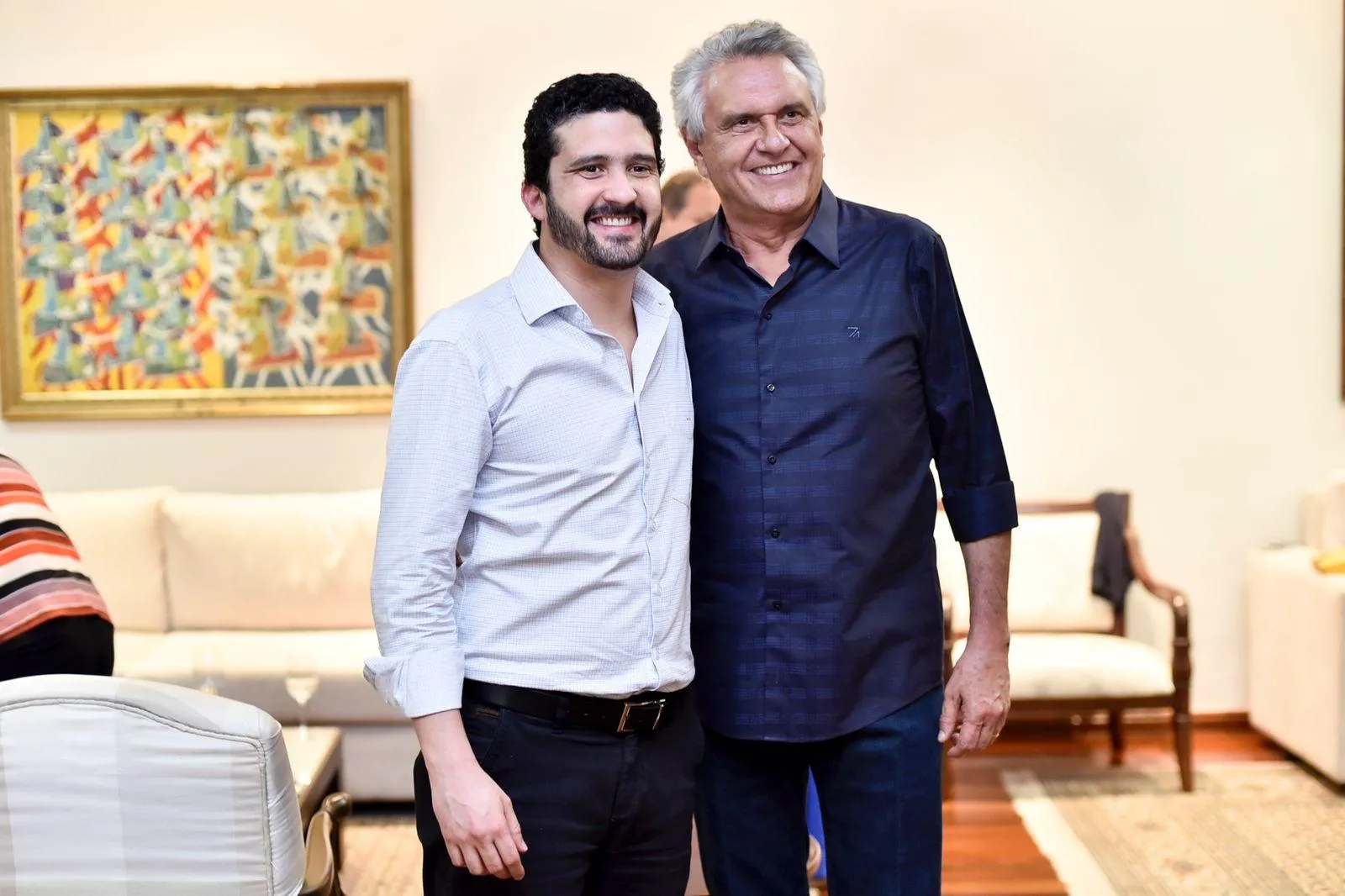 Ronaldo Caiado Filho e Ronaldo Caiado | Foto: divulgação/Cristiano Borges