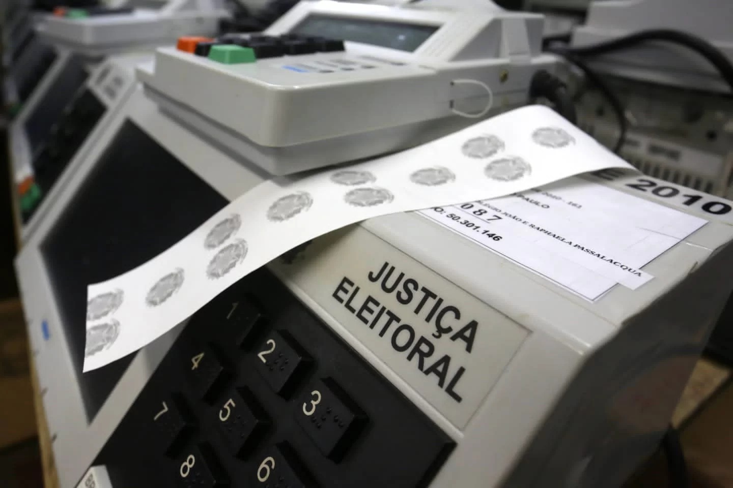 Urnas eletrônicas | Foto: divulgação/TSE.