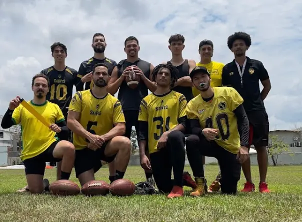 Primo de menor impacto do futebol americano, 'flag football' cresce no  Brasil e se torna olímpico