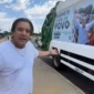 Clécio Alves é o seu caminhão compactador de lixo | Foto: divulgação/vídeo das redes sociais