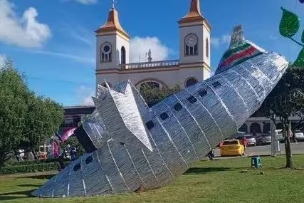 réplica avião Chapecoense