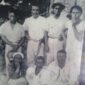 Manoel, Clarindo,Duga, D. Guilhermina, o casal D. Teodolina e Romão; Juca: fundadores do Buração, na década de 40 | Foto: reprodução
