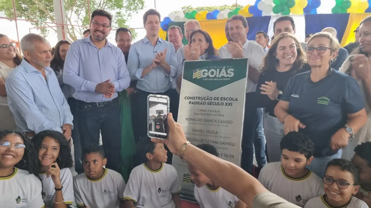 Governo de Goiás inaugura nova sede da Escola Estadual José Bonifácio da Silva