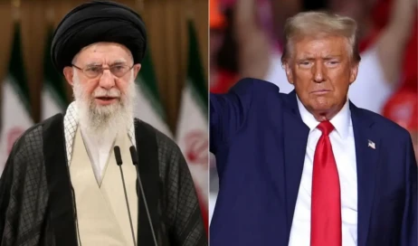 Ali Khamenei e Donald Trump